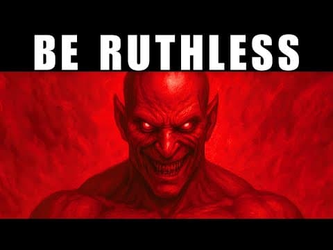 Stop Playing Fair, Be Ruthless - Machiavelli's Darkest Power Lessons thumbnail