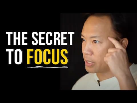 The Secret to Limitless FOCUS | Jim Kwik thumbnail