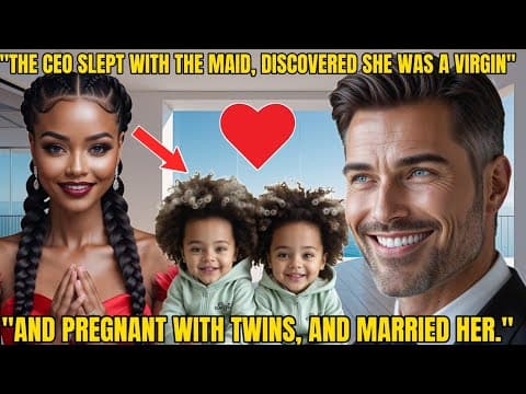 "CEO SLEEPS WITH MAID, DISCOVERS SHE'S PREGNANT WITH TWINS, AND MARRIES HER!" thumbnail