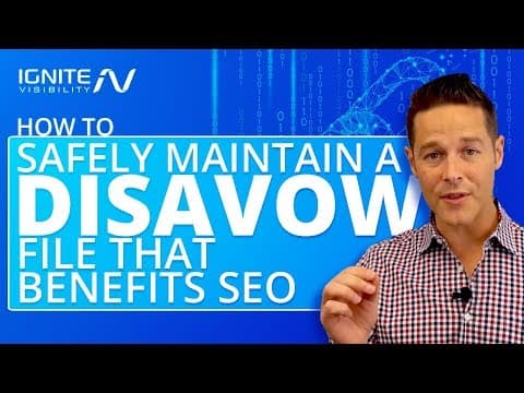 How To Use Google's Disavow Tool To Block Links Safely thumbnail