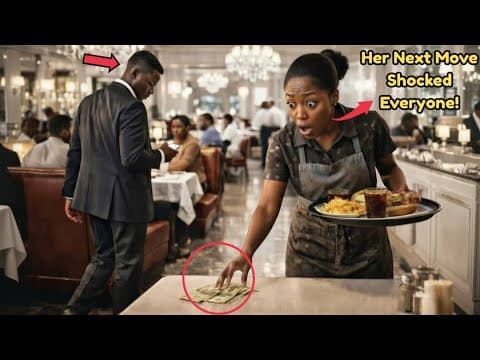 Billionaire Accidentally Leaves $1,000 on the Table - The Poor Waitress Did What No One Expected. thumbnail