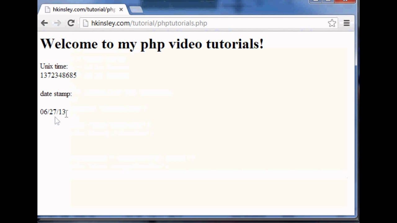YouTube video player