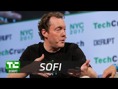 Shooting for $16B with SoFi's Michael Cagney | Disrupt NY 2017 thumbnail
