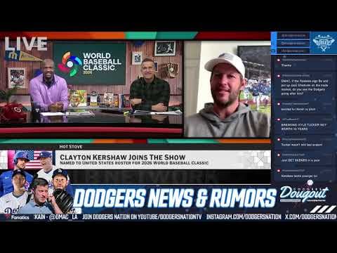 Dodgers Make BIG Splash International Signings, Kyle Tucker Decision Day, Kershaw Pitching WBC! thumbnail