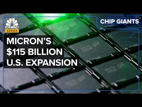 How Micron’s Building Biggest U.S. Chip Fab, Despite China Ban thumbnail