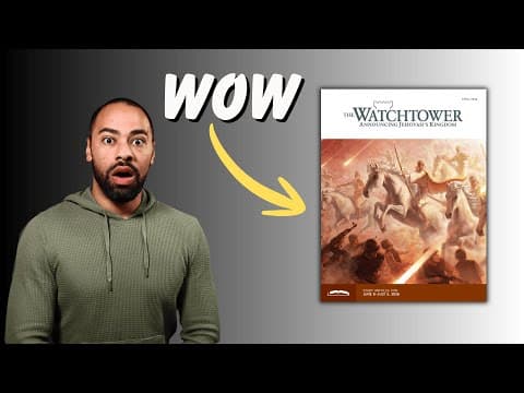 This New Watchtower Shows How Crazy The JW Mindset Is thumbnail