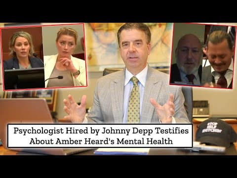 Criminal Lawyer Reacts to Testimony from the Johnny Depp/Amber Heard Trial thumbnail