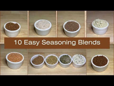 10 Flavorful Homemade Seasoning Blends That You Will Love! thumbnail