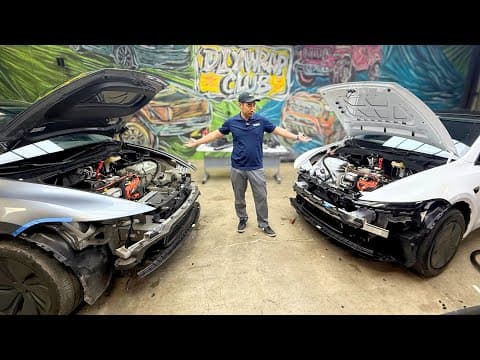 Behind the Front Bumpers of Model Y Juniper Standard vs Premium thumbnail