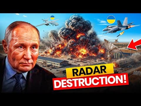 Ukrainian Drones STRIKE Russia’s $4.5B Radar Grid Near Moscow thumbnail