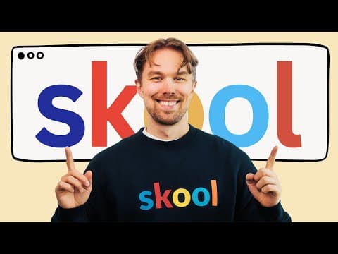 How I Made $655K In 1 Year On Skool (7 Hour Masterclass) thumbnail