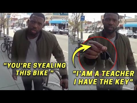 Racist Cop Arrests Black Teacher For Unlocking Bike – He Has Keys and Witnesses, Wins $2.8M thumbnail