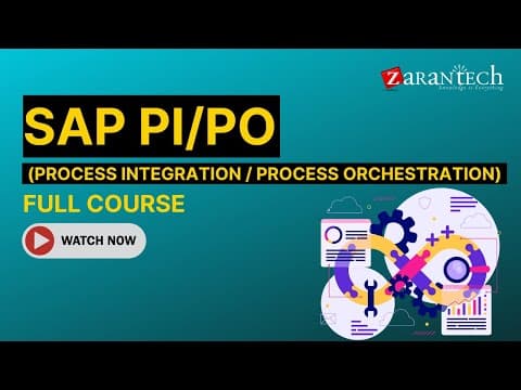 SAP PI/PO (Process Integration / Process Orchestration) Full Course | ZaranTech thumbnail