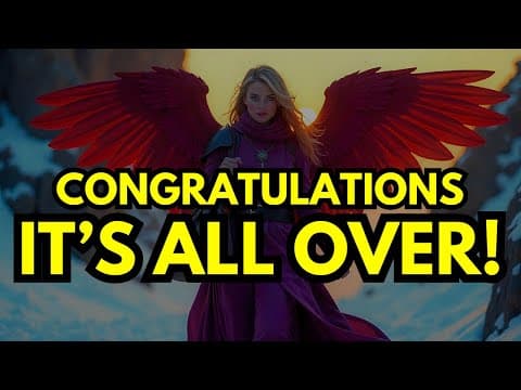 CHOSEN ONES: CONGRATULATIONS, IT'S DONE!YOU WILL NEVER HAVE TO GO THROUGH THAT AGAIN thumbnail