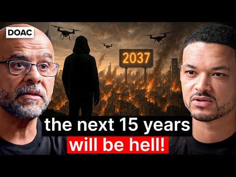Ex-Google Exec (WARNING): The Next 15 Years Will Be Hell Before We Get To Heaven! - Mo Gawdat thumbnail
