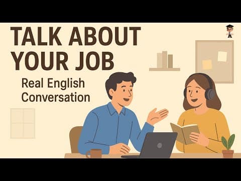 How to Talk About Your Job in English thumbnail