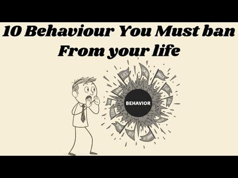 Brutal Red Flags: 10 Behaviors You Must Ban From Your Life thumbnail