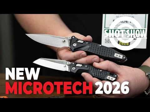New Microtech Knives For 2026 | Shot Show 2026 thumbnail