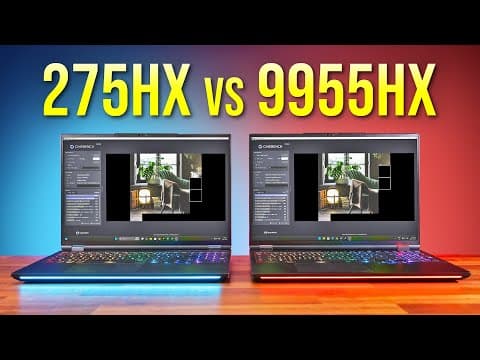 Intel Core Ultra 9 275HX vs AMD Ryzen 9 9955HX - Which CPU is Best? thumbnail