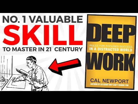 Deep Work Book Summary In Hindi By Cal Newport thumbnail
