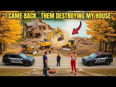 I Bought an Abandoned Lake Mansion — Returned to Renovate and Found the HOA Demolishing It thumbnail