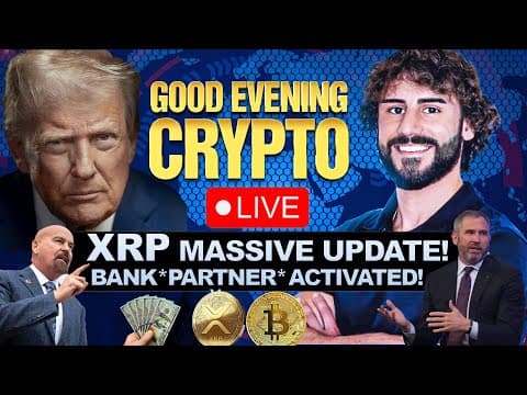 🚨 BREAKING: $XRP BANKING PARTNERS ACTIVATED! 🚨 CLARITY ACT DELAYED, MARKET HITS "EXTREME FEAR" !! thumbnail