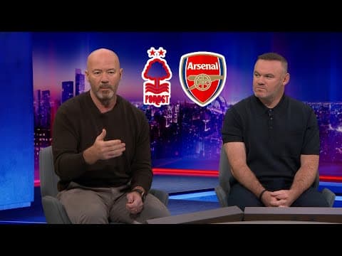 Alan Shearer & Wayne Rooney REACT to Arsenal’s Frustrating 0-0 Draw vs Nottingham Forest thumbnail