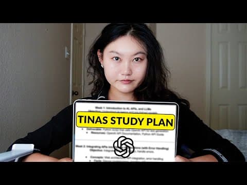 How to Create a Personalized Study Plan with ChatGPT thumbnail