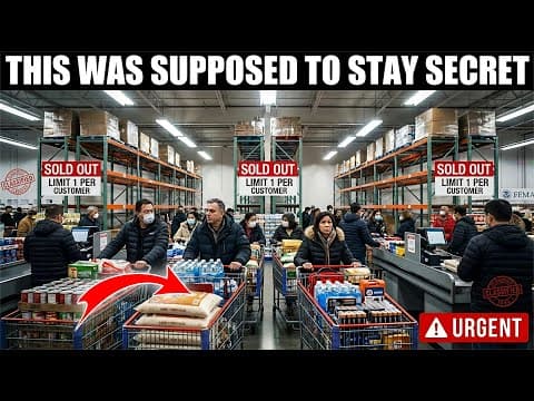 10 Foods the Military Is Hoarding Right Now | FEMA Orders Exposed! thumbnail