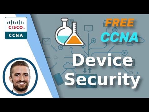 Free CCNA | Basic Device Security | Day 4 Lab | CCNA 200-301 Complete Course thumbnail