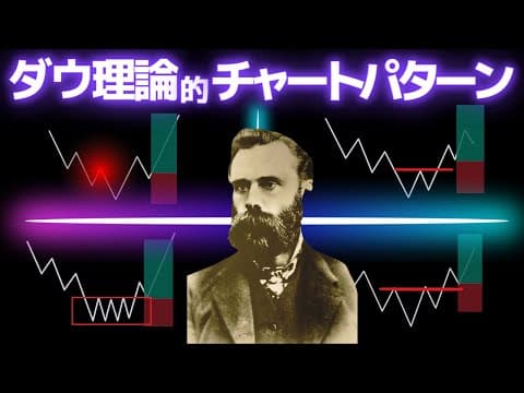 【必須】ダウ理論を徹底的に使いこなすための厳選チャートパターン4つ thumbnail
