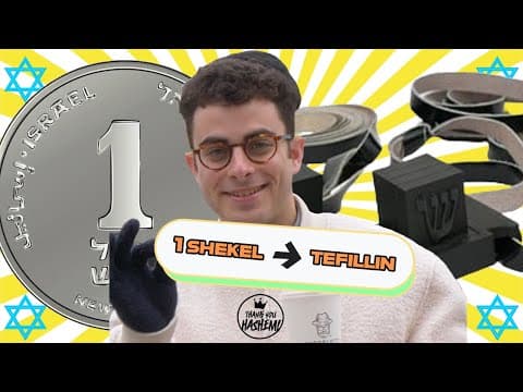 I Bought a Pair of Tefillin for 1 Shekel! thumbnail
