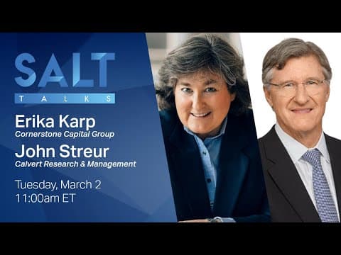 The Rise of ESG Investing & Analysis | SALT Talks #172 thumbnail