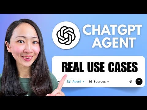 5 Powerful Use Cases of ChatGPT Agent thumbnail