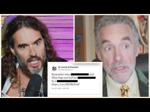Russell Brand & Jordan Peterson Have Heated Gender Debate thumbnail