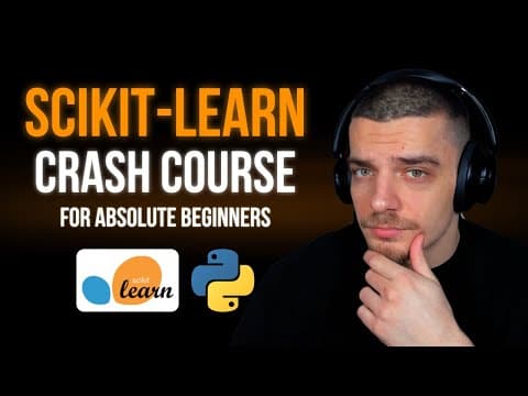 Scikit-Learn Full Crash Course - Python Machine Learning thumbnail