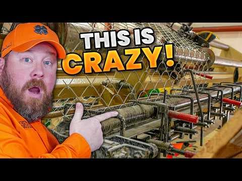 How to Manufacture Chain Link Fence from Wire thumbnail