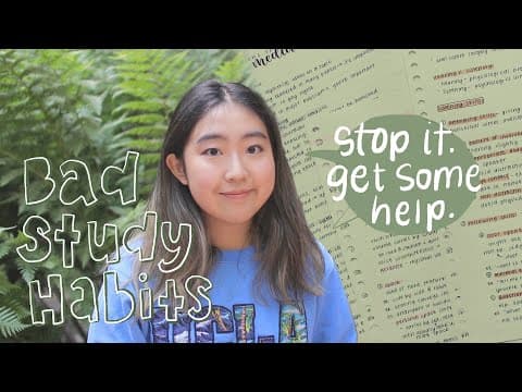 What Are the Worst Study Habits to Quit Immediately? thumbnail