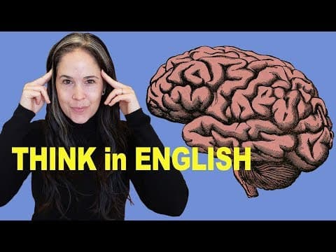 How to THINK in English | No More Translating in Your Head! thumbnail