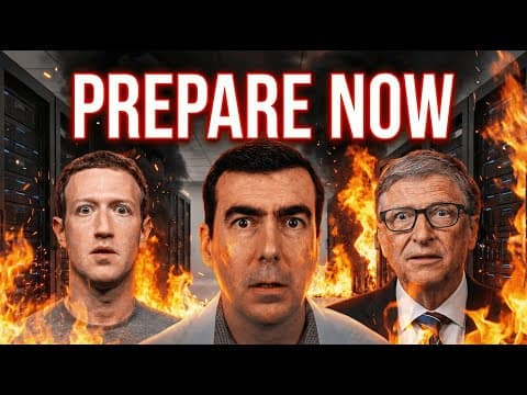 Moody's WARNS: IMMINENT 40% CRASH in Stocks as $627B AI Bubble is About to Burst! thumbnail
