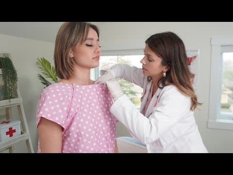 ASMR Real Person Gynecologist-Annual Physical Exam | Women's health, Soft Spoken thumbnail