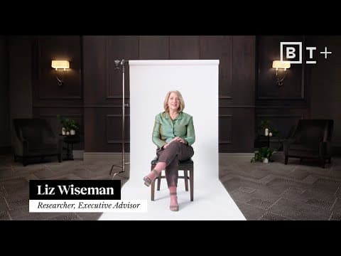 Making an Impact at Work | Liz Wiseman thumbnail