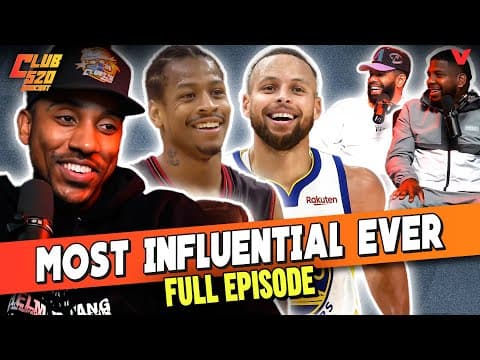 Jeff Teague calls Allen Iverson & Steph Curry most influential NBA players EVER | Club 520 Podcast thumbnail