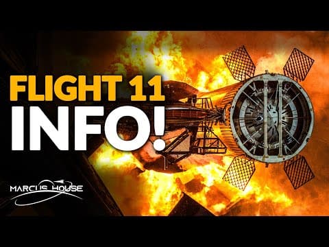 Starship Flight 11 Plans Revealed! 🚀 thumbnail