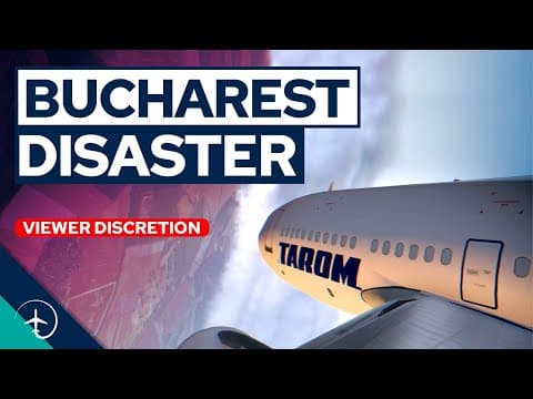 How a terrible coincidence brought down this Aircraft  | Tarom flight 371 thumbnail