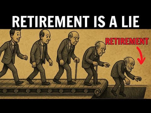 The LIE You Were Told About Retirement and Freedom - Alan Watts ( Watch This Before It’s Too Late) thumbnail