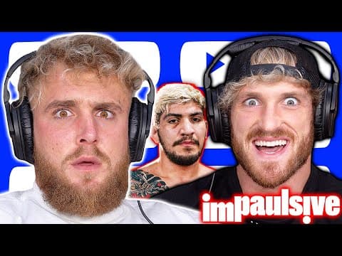 Logan & Jake Paul Face Off, Address Steroid Accusations, Expose Dillon Danis - IMPAULSIVE 394 thumbnail