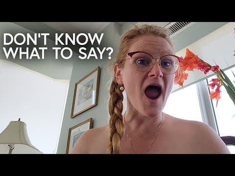 What to say in uncomfortable situations thumbnail