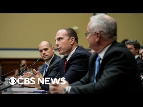 House holds hearing on UFOs, government transparency | full video thumbnail