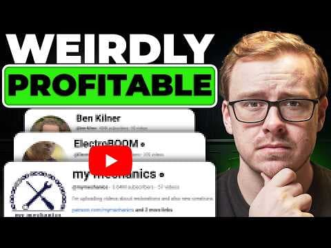 7 Weird YouTube Channels Quietly Making Five Figures A Month (2026) thumbnail